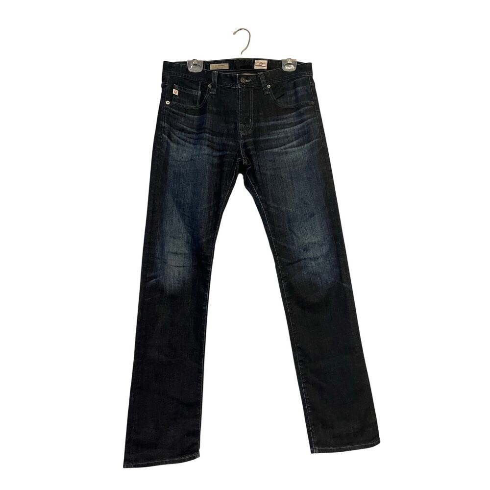AG Adriano Goldschmied The Matchbox Slim Straight Jeans Dark Wash Size 32